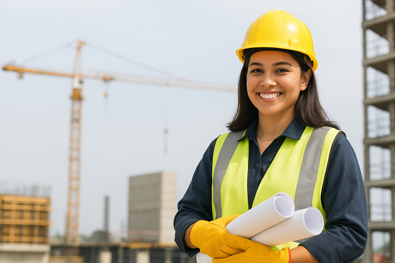 Construction Worker on Site